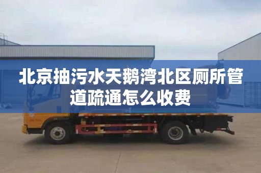 北京抽污水天鹅湾北区厕所管道疏通怎么收费