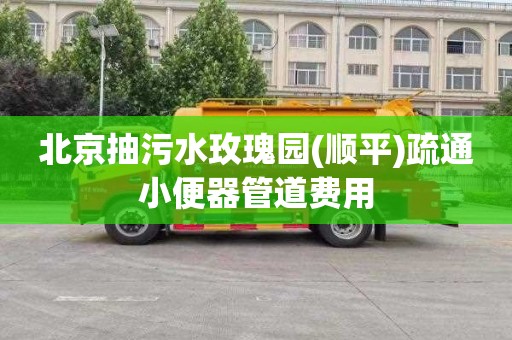 北京抽污水玫瑰园(顺平)疏通小便器管道费用