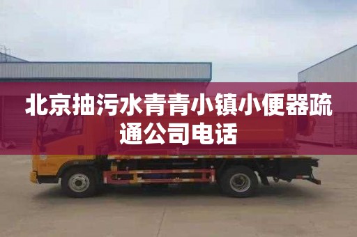 北京抽污水青青小镇小便器疏通公司电话