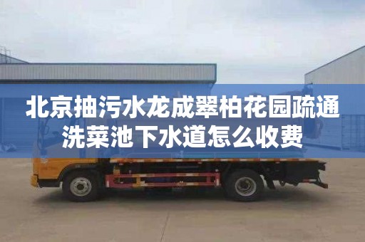 北京抽污水龙成翠柏花园疏通洗菜池下水道怎么收费