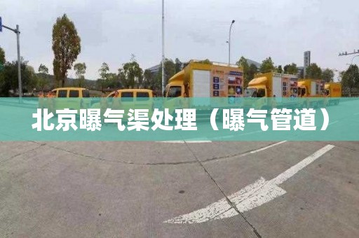 北京曝气渠处理（曝气管道）