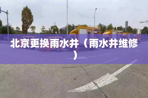 北京更换雨水井（雨水井维修）