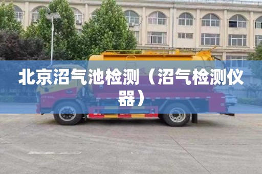 北京沼气池检测（沼气检测仪器）