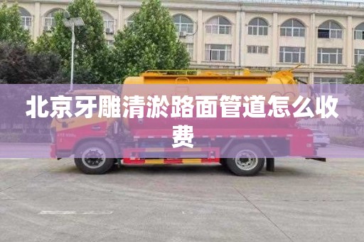 北京牙雕清淤路面管道怎么收费