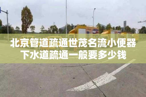 北京管道疏通世茂名流小便器下水道疏通一般要多少钱