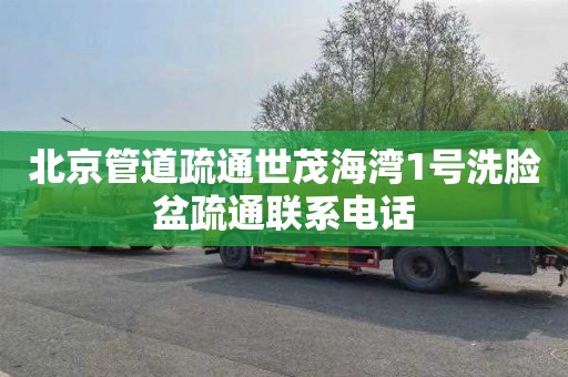 北京管道疏通世茂海湾1号洗脸盆疏通联系电话