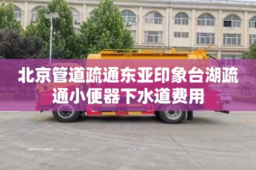 北京管道疏通东亚印象台湖疏通小便器下水道费用