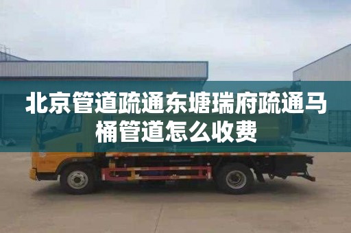 北京管道疏通东塘瑞府疏通马桶管道怎么收费