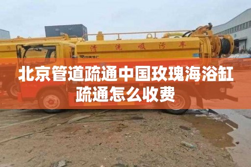 北京管道疏通中国玫瑰海浴缸疏通怎么收费