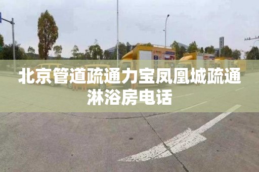 北京管道疏通力宝凤凰城疏通淋浴房电话