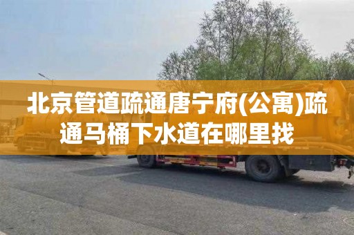 北京管道疏通唐宁府(公寓)疏通马桶下水道在哪里找