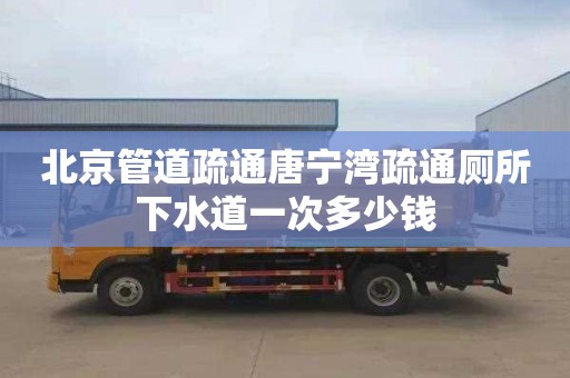 北京管道疏通唐宁湾疏通厕所下水道一次多少钱