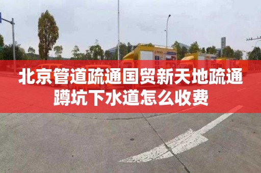 北京管道疏通国贸新天地疏通蹲坑下水道怎么收费