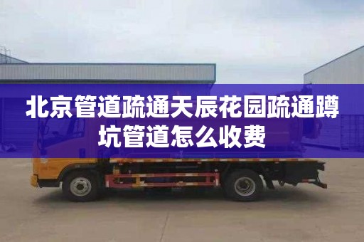 北京管道疏通天辰花园疏通蹲坑管道怎么收费