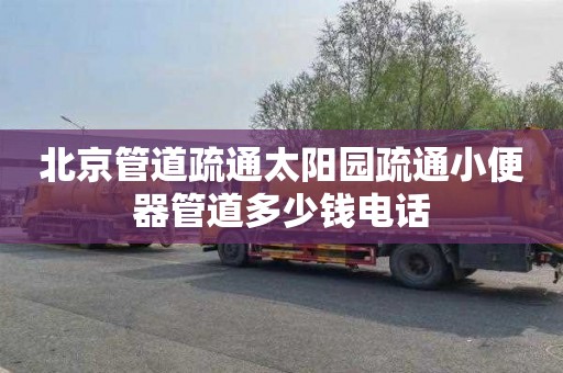北京管道疏通太阳园疏通小便器管道多少钱电话