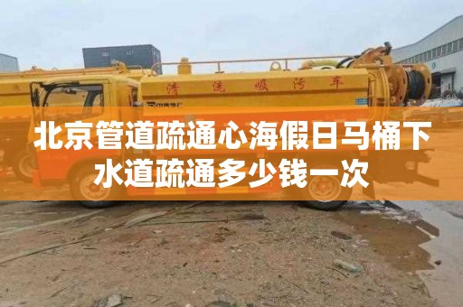 北京管道疏通心海假日马桶下水道疏通多少钱一次