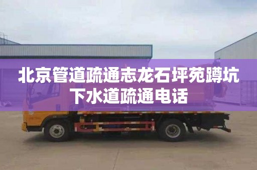 北京管道疏通志龙石坪苑蹲坑下水道疏通电话