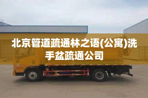 北京管道疏通林之语(公寓)洗手盆疏通公司