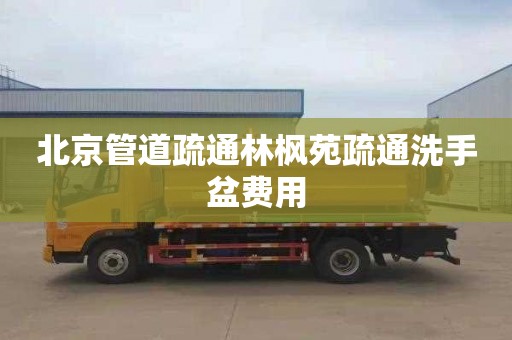 北京管道疏通林枫苑疏通洗手盆费用