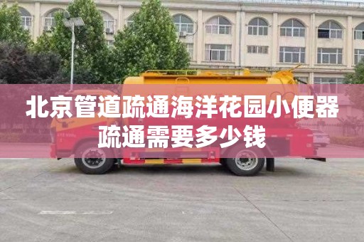 北京管道疏通海洋花园小便器疏通需要多少钱