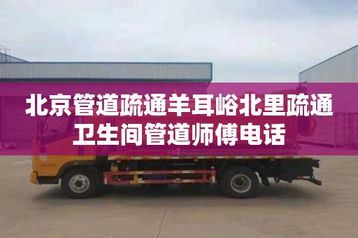 北京管道疏通羊耳峪北里疏通卫生间管道师傅电话