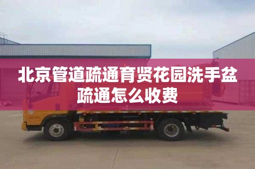 北京管道疏通育贤花园洗手盆疏通怎么收费