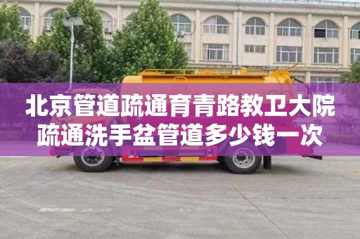 北京管道疏通育青路教卫大院疏通洗手盆管道多少钱一次
