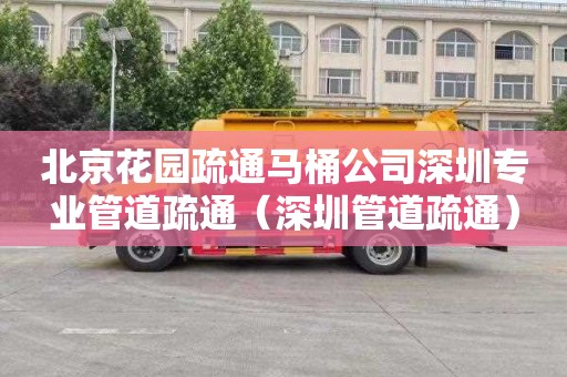 北京花园疏通马桶公司深圳专业管道疏通（深圳管道疏通）