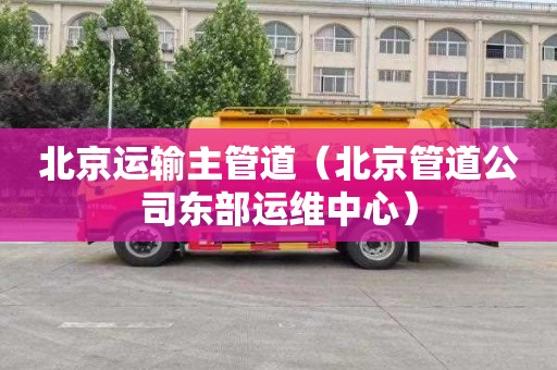北京运输主管道（北京管道公司东部运维中心）