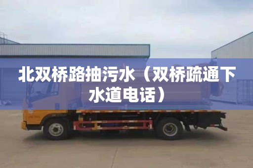 北双桥路抽污水（双桥疏通下水道电话）
