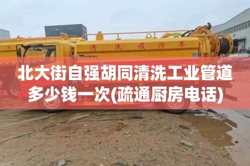 北大街自强胡同清洗工业管道多少钱一次(疏通厨房电话)