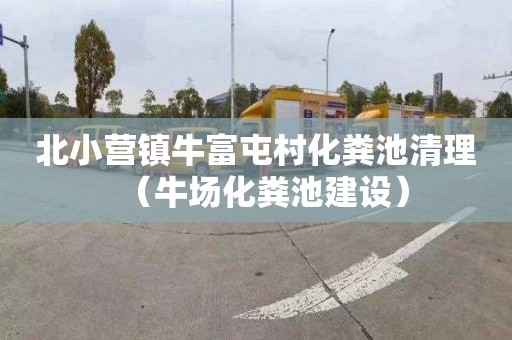 北小营镇牛富屯村化粪池清理（牛场化粪池建设）