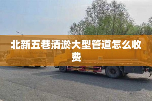 北新五巷清淤大型管道怎么收费