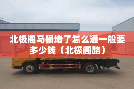 北极阁马桶堵了怎么通一般要多少钱（北极阁路）