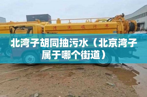 北湾子胡同抽污水（北京湾子属于哪个街道）