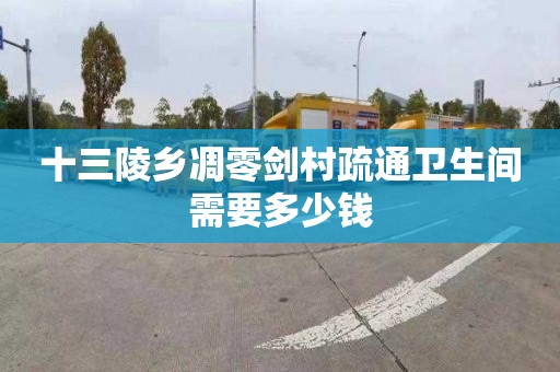 十三陵乡凋零剑村疏通卫生间需要多少钱