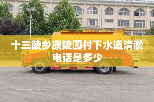 十三陵乡康陵园村下水道清淤电话是多少