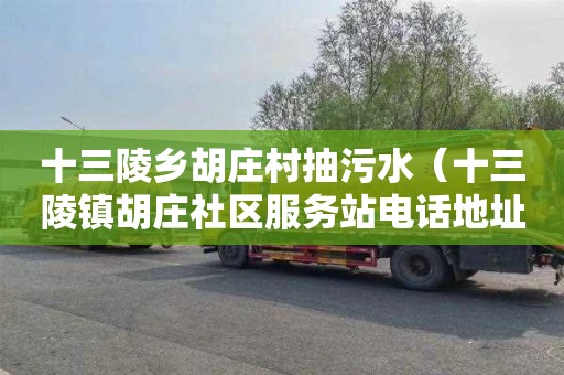 十三陵乡胡庄村抽污水（十三陵镇胡庄社区服务站电话地址）