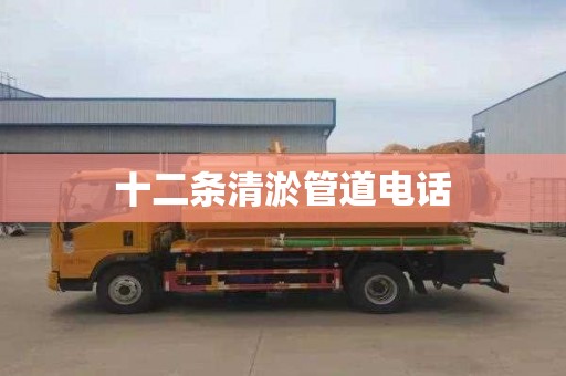 十二条清淤管道电话