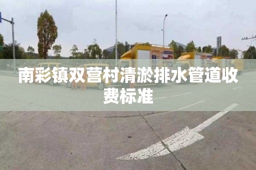 南彩镇双营村清淤排水管道收费标准