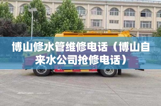博山修水管维修电话（博山自来水公司抢修电话）