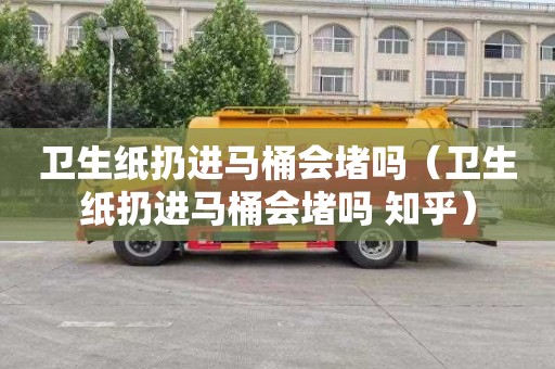 卫生纸扔进马桶会堵吗（卫生纸扔进马桶会堵吗 知乎）