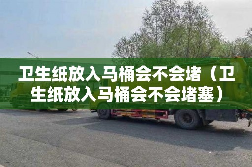 卫生纸放入马桶会不会堵（卫生纸放入马桶会不会堵塞）