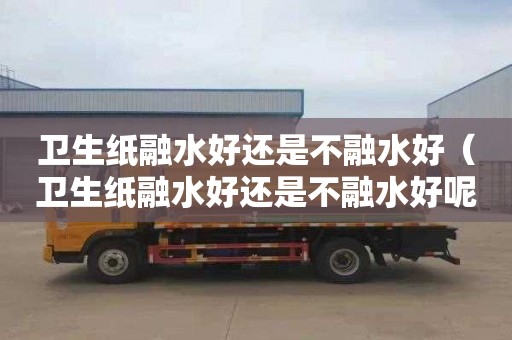 卫生纸融水好还是不融水好（卫生纸融水好还是不融水好呢）