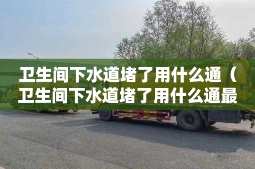卫生间下水道堵了用什么通（卫生间下水道堵了用什么通最方便最快）