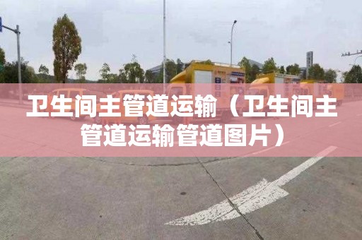 卫生间主管道运输（卫生间主管道运输管道图片）