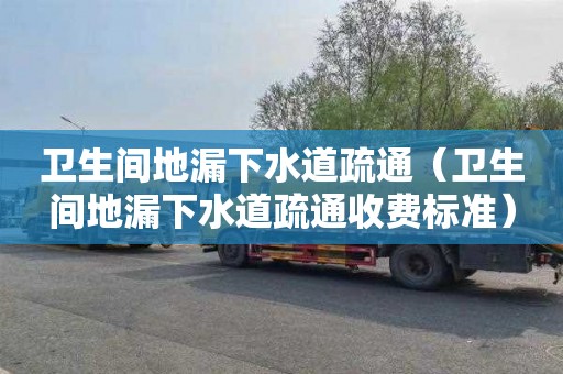 卫生间地漏下水道疏通（卫生间地漏下水道疏通收费标准）