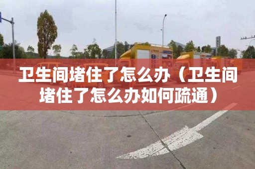 卫生间堵住了怎么办（卫生间堵住了怎么办如何疏通）