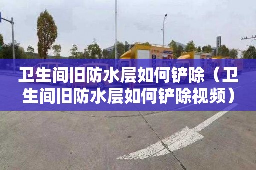 卫生间旧防水层如何铲除（卫生间旧防水层如何铲除视频）