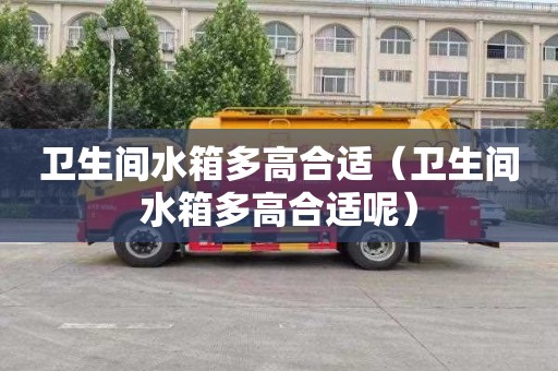卫生间水箱多高合适（卫生间水箱多高合适呢）